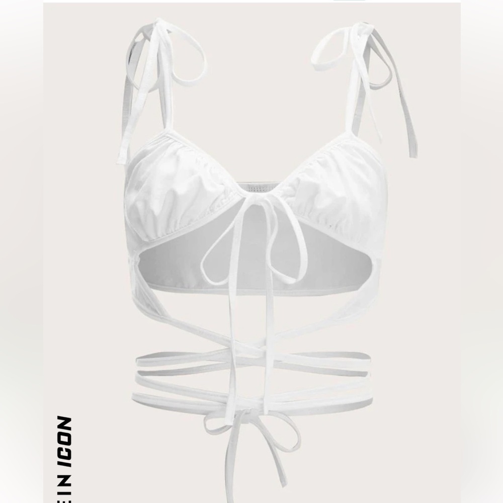 White tie top